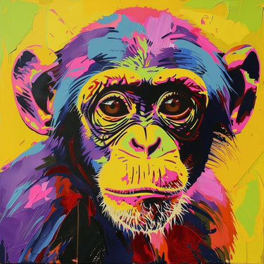 Monkey Art Canvas
